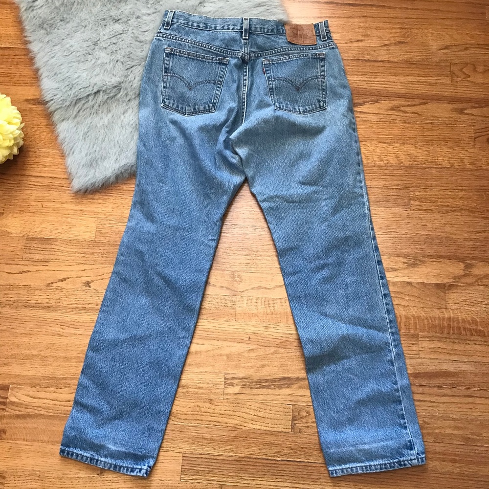 Levi's 505 Low Rise Straight Leg 16 MIS L USA Made - Picture 8 of 8